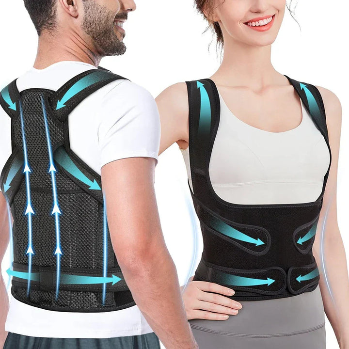 Adjustable Back Support Posture Corrector for Women and Men