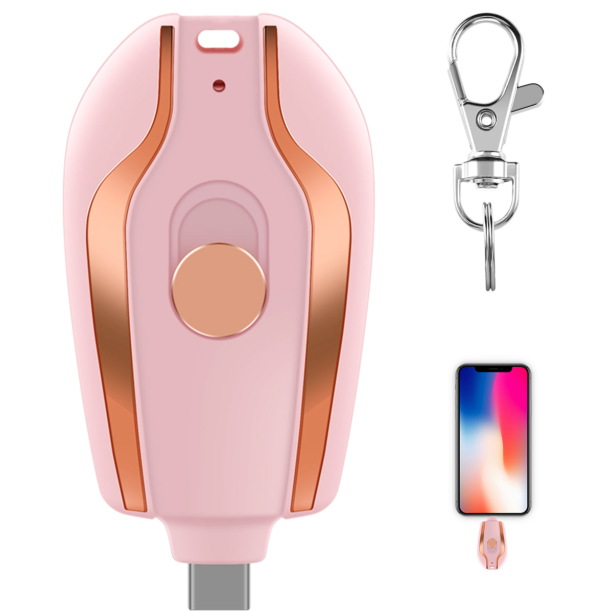 Emergency Portable Key Chain Charger